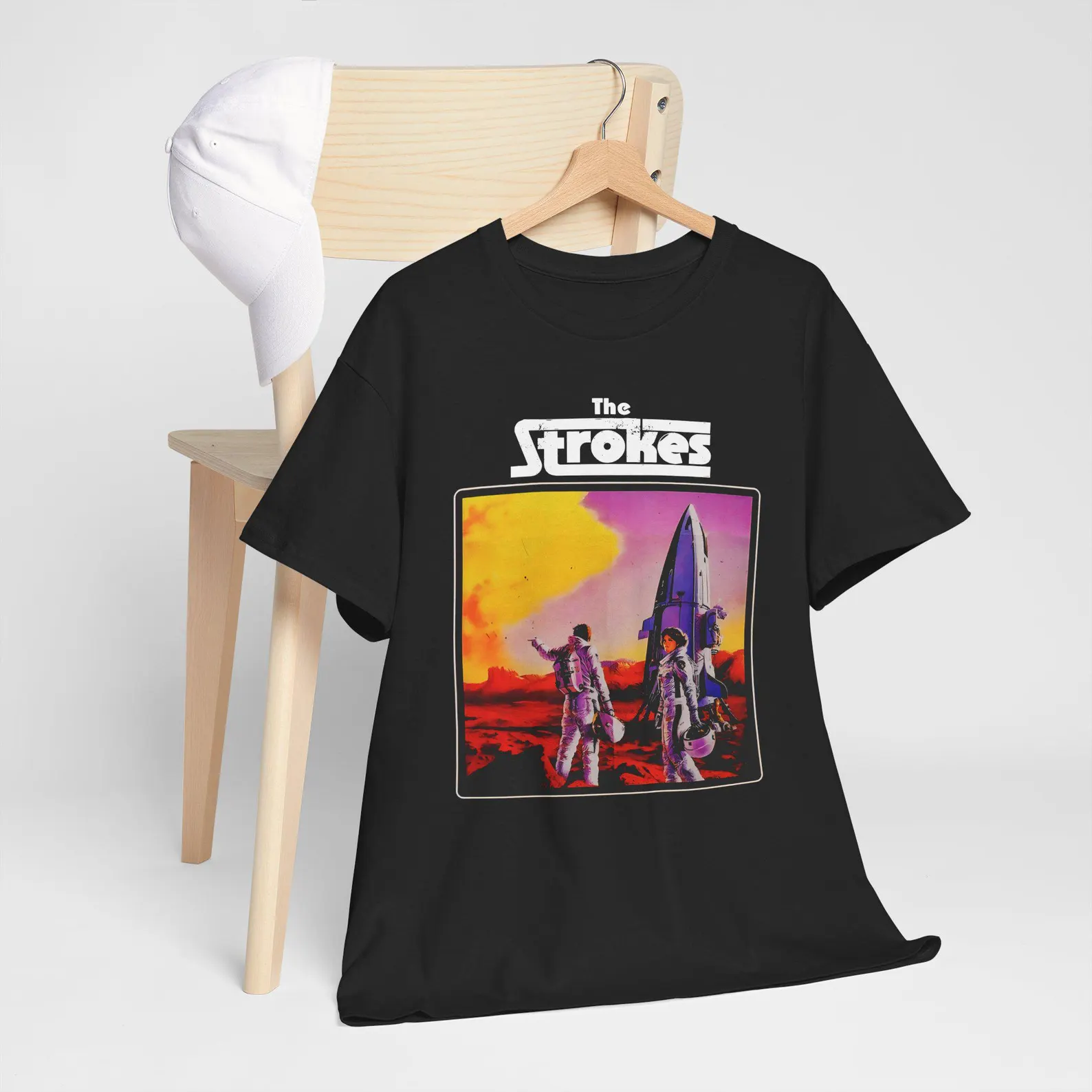 Strokes Shirt Is This It Indie Rock Band Tee