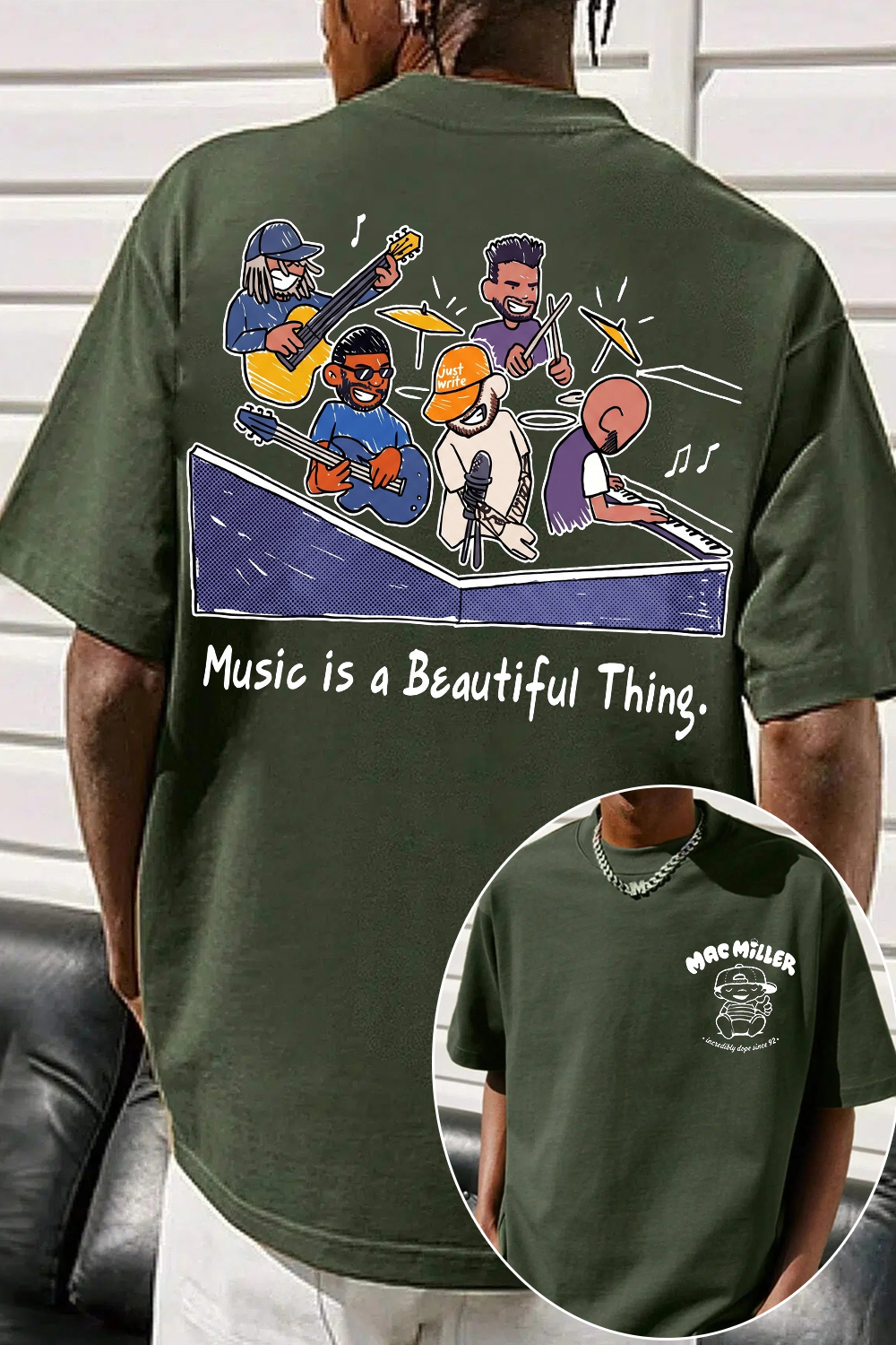 Mac Miller Music Fan's Tee For Men