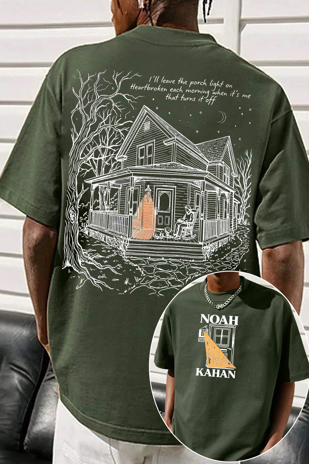 Porch Light Of NK 🥰 Tee For Men