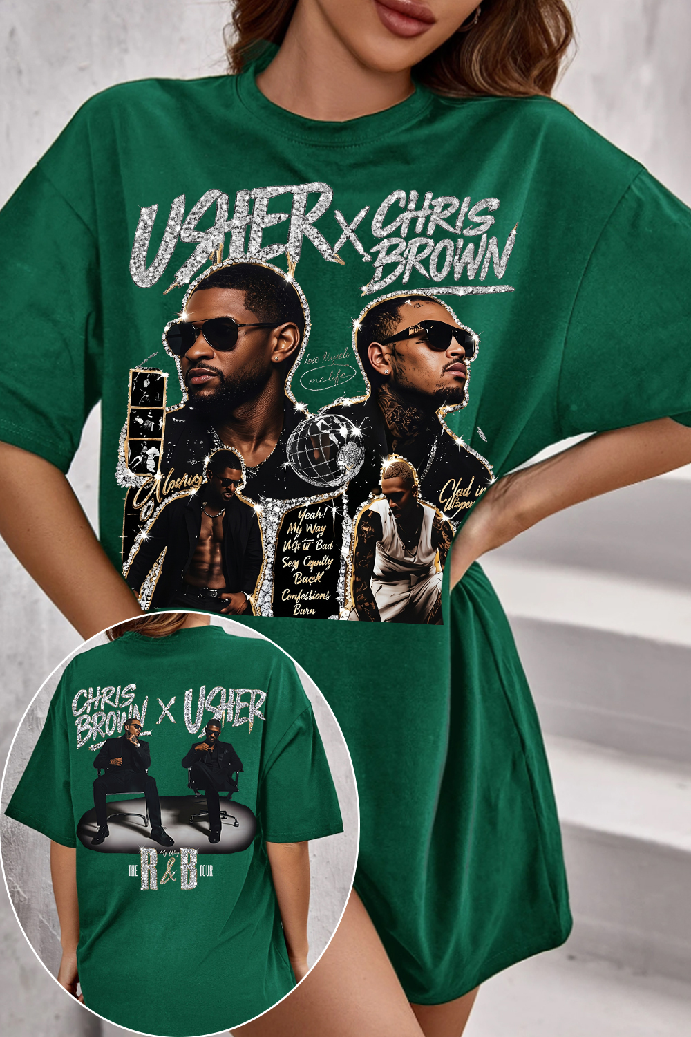 Chrisbrown & Usher Tee