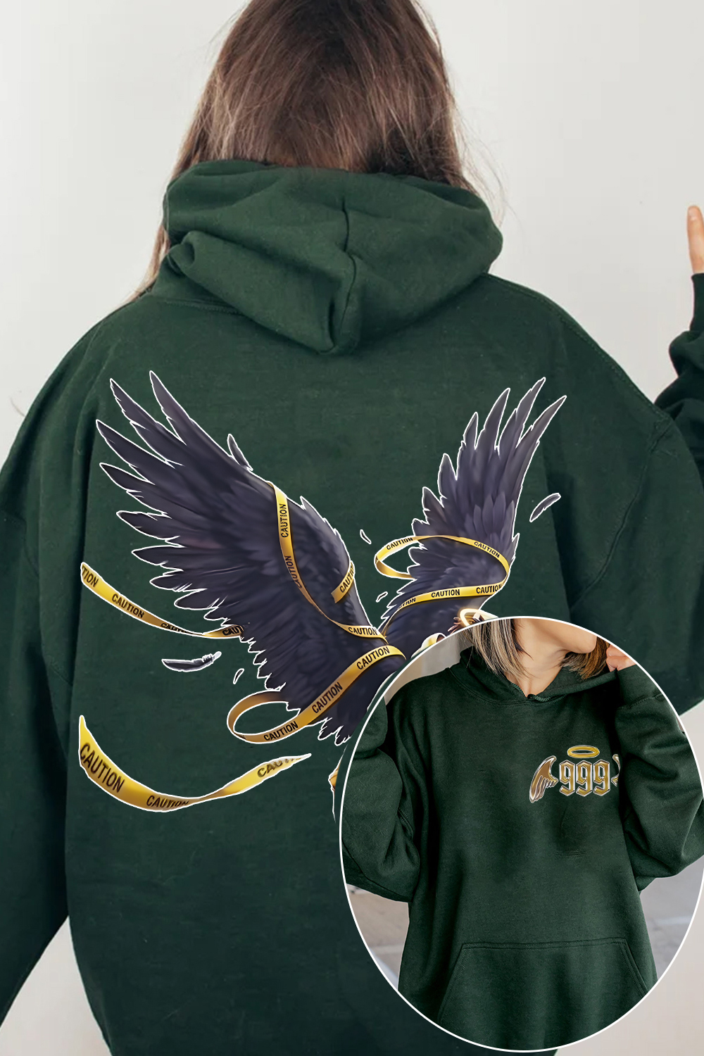 😱 Juicewrld 999 Hoodie For Women