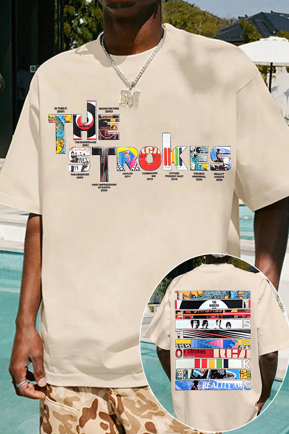 The Strokes 🔥 Tee For Men