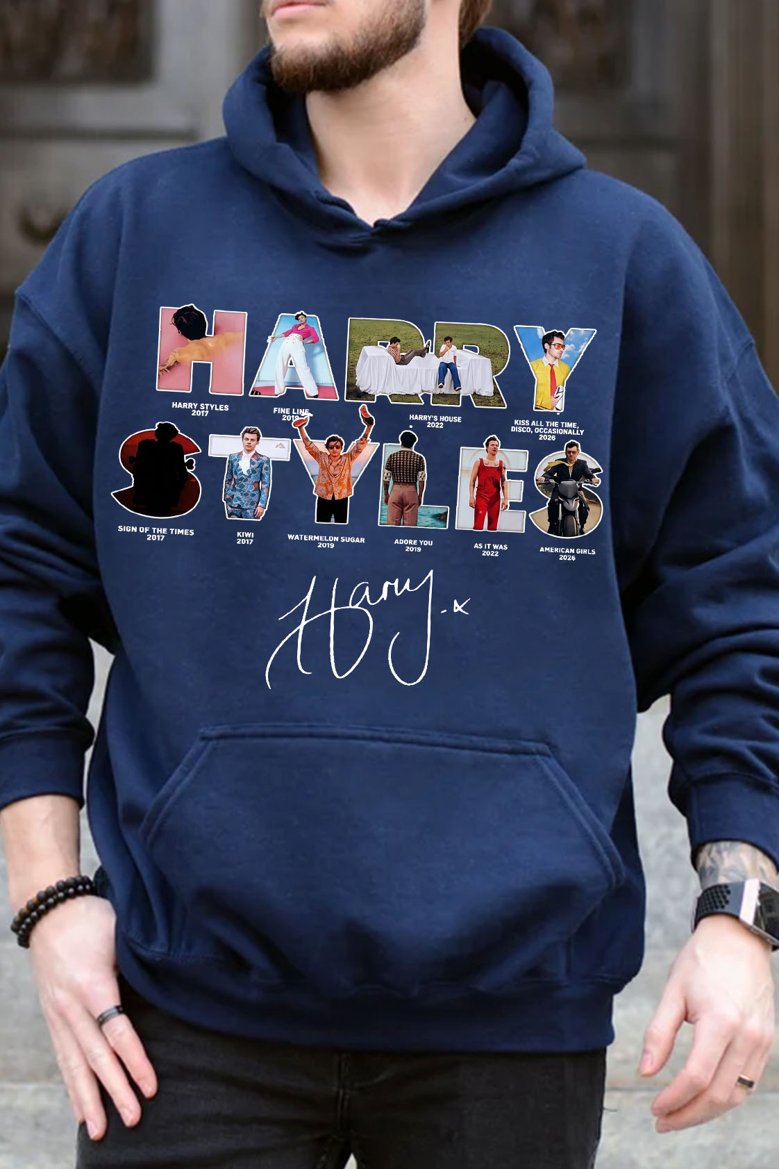 Harry Styles Fans Men's Hoodie