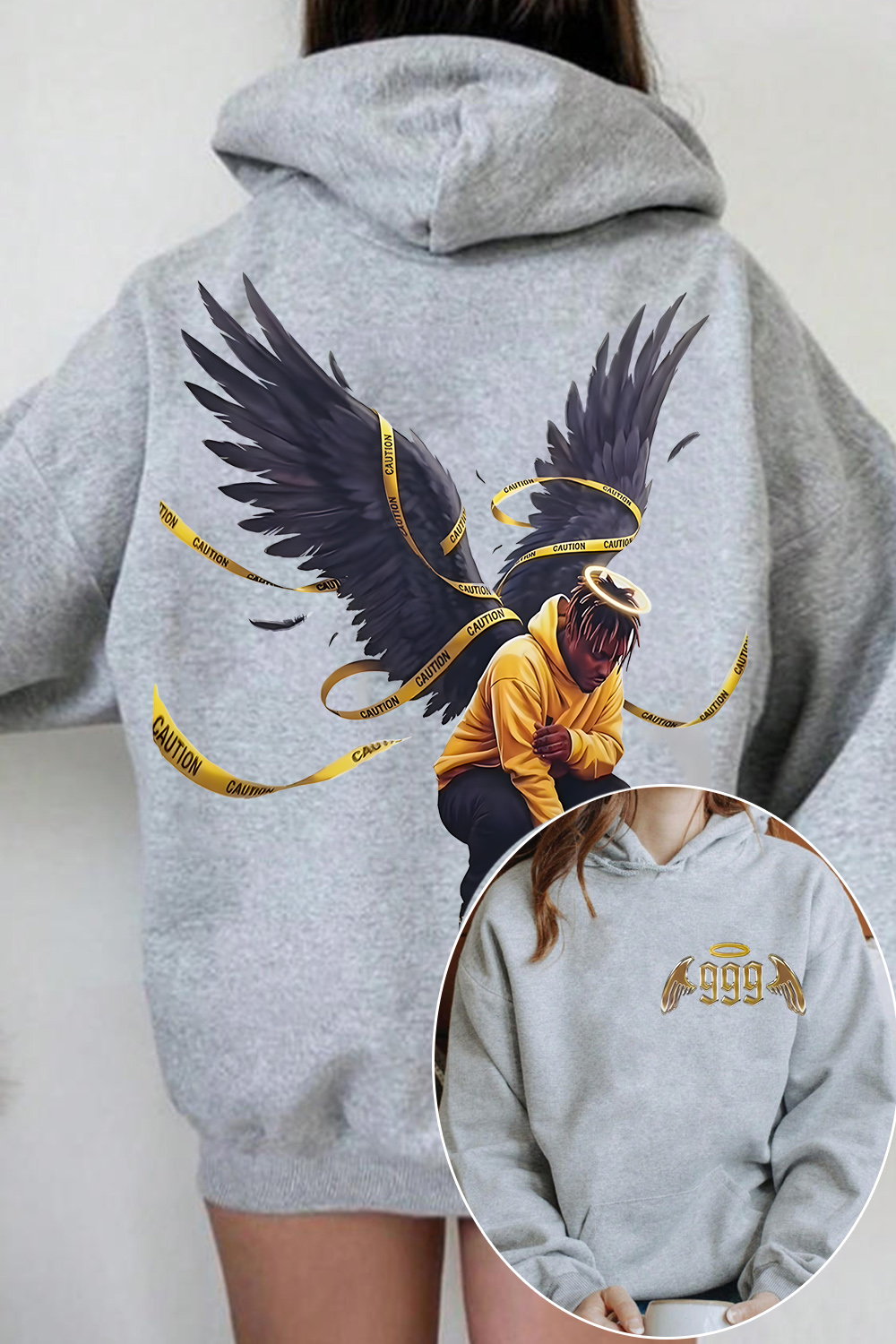 😱 Juicewrld 999 Hoodie For Women