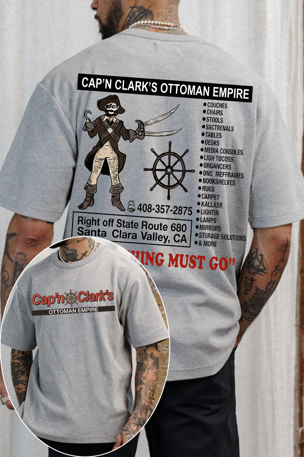 Retro Cap'n Clark’s Ottoman Empire Shirt