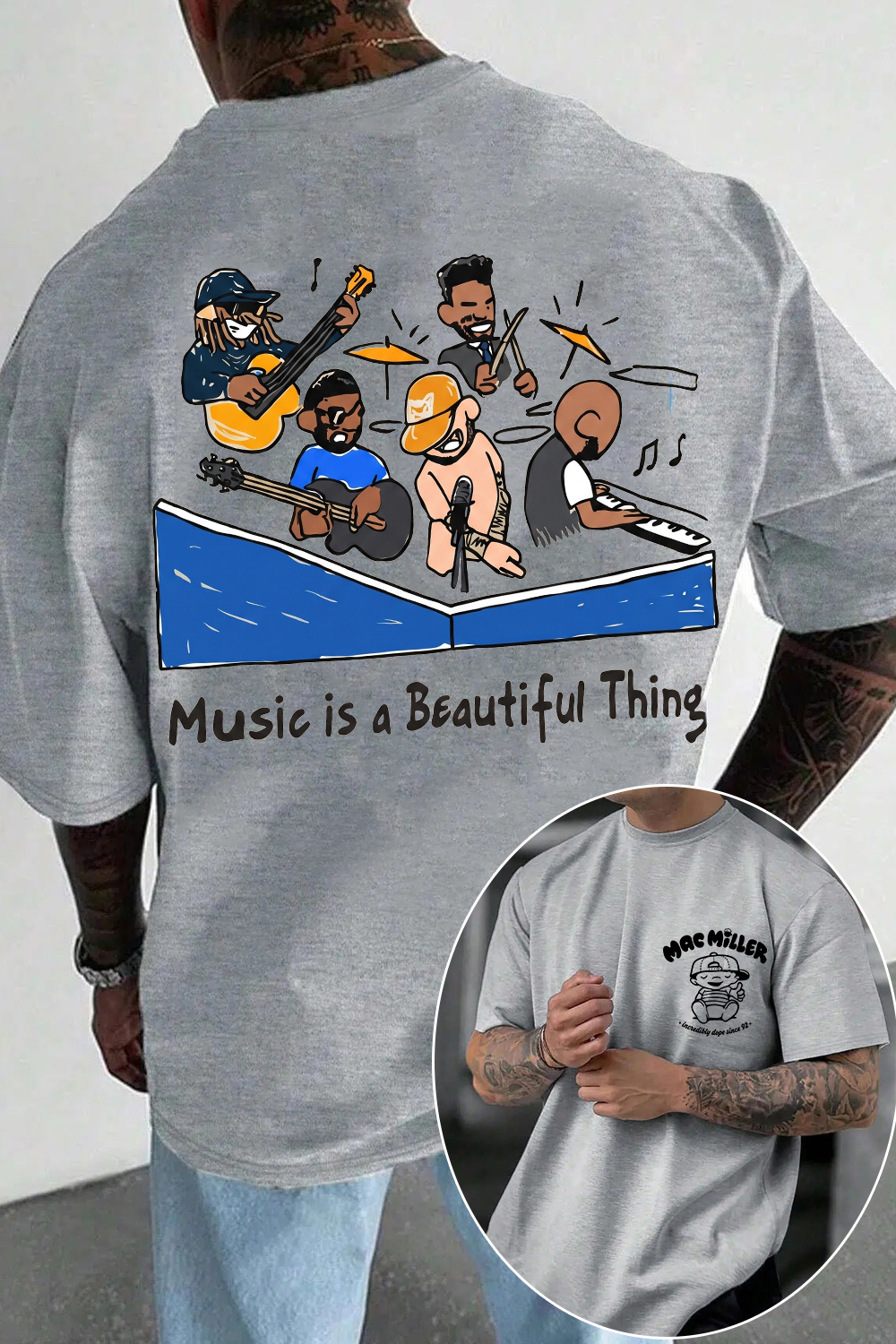 Mac Miller Music Fan's Tee For Men