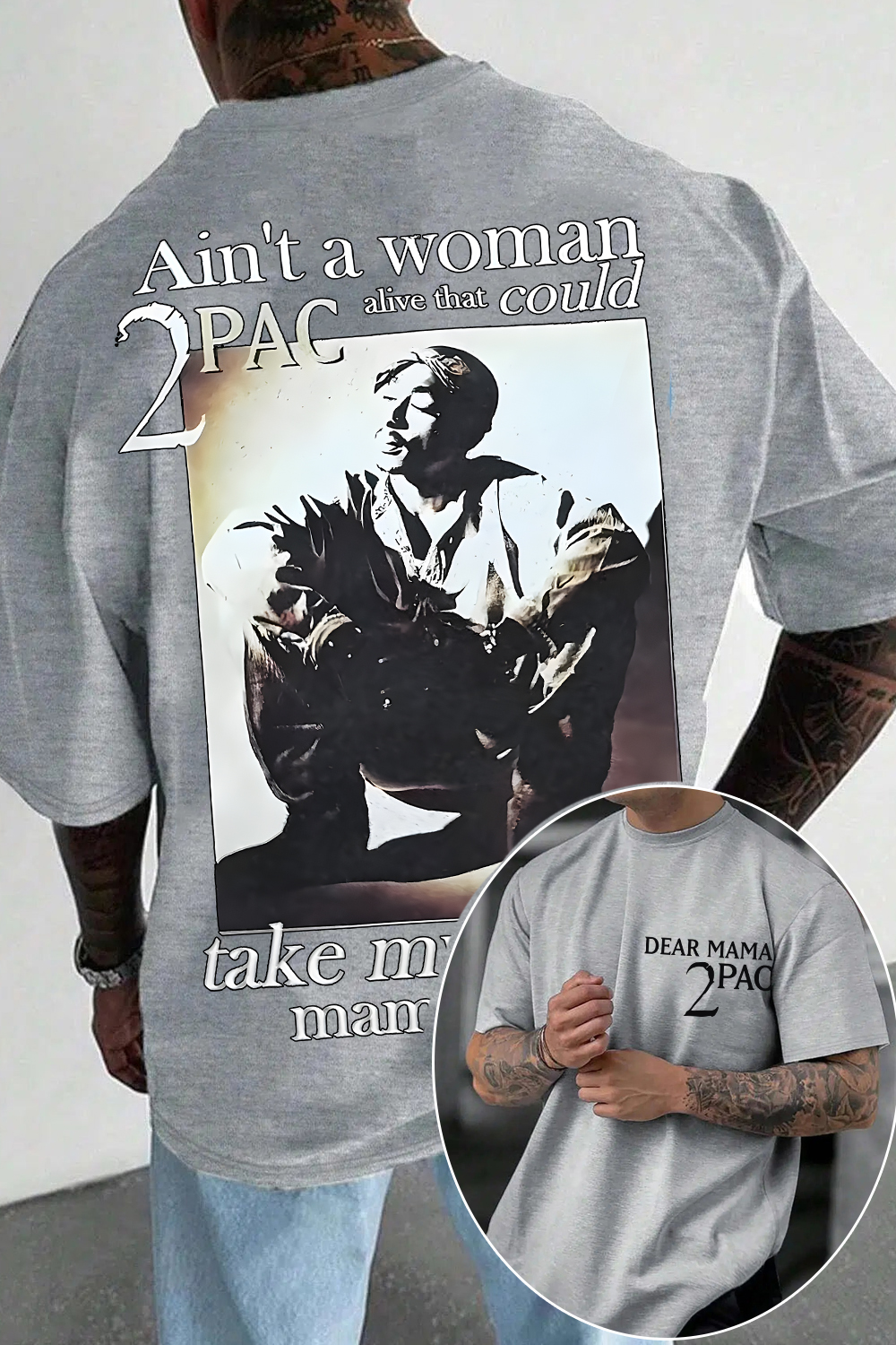 2pac Dear Mama Tee