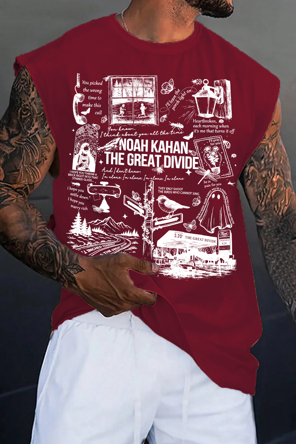 NK The Great Divide Men Tank