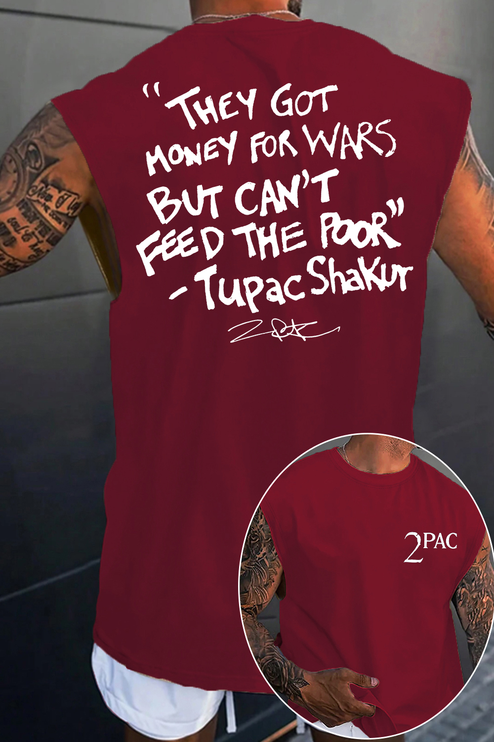 🎤🔥2Pac Tank