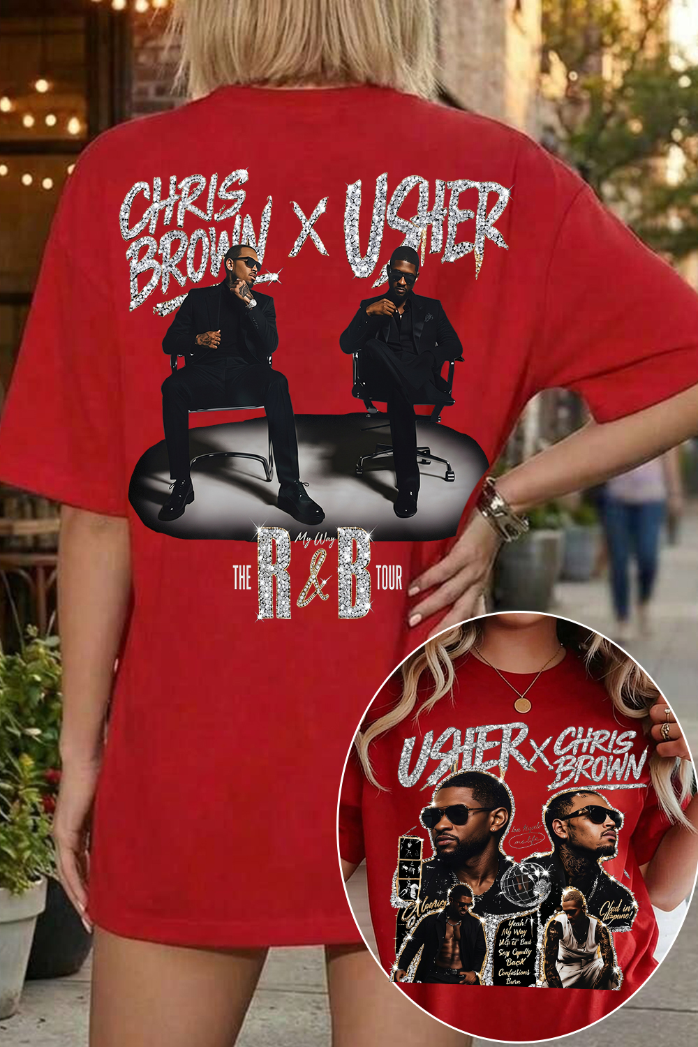 Chrisbrown & Usher Tee