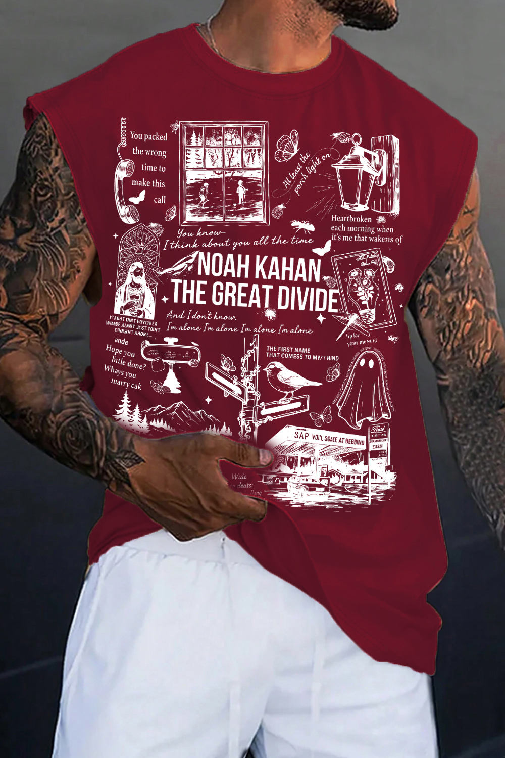 NK The Great Divide Men Tank