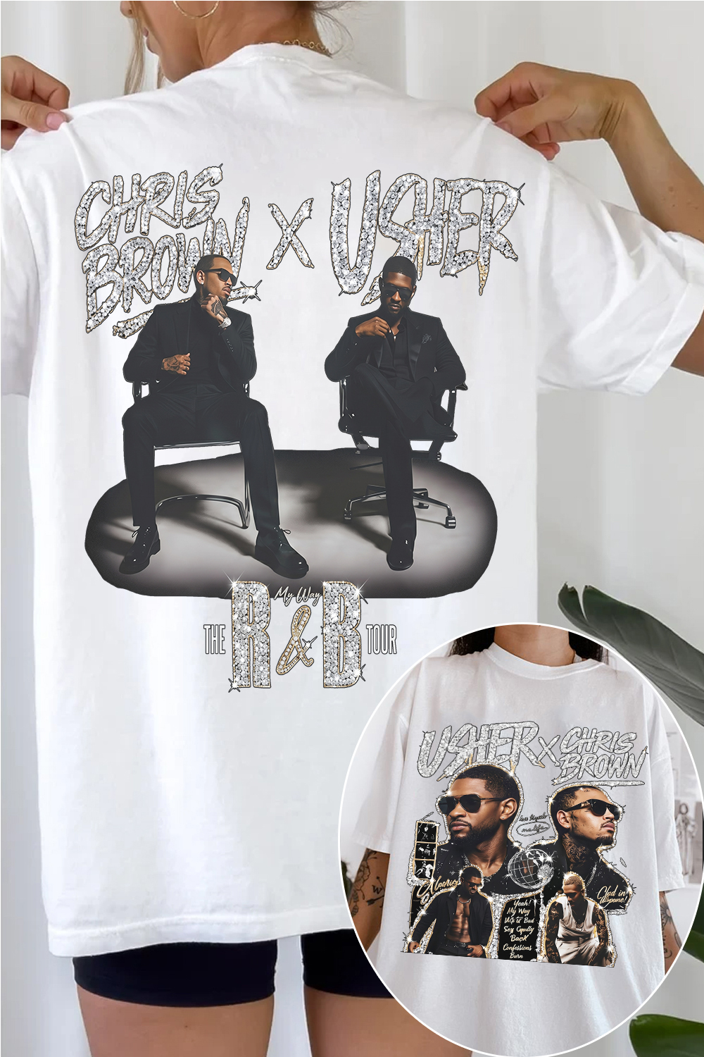 Chrisbrown & Usher Tee
