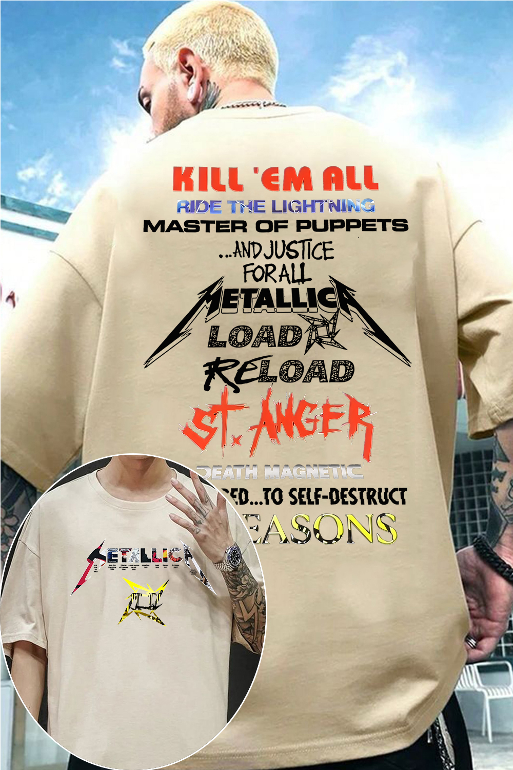 Metallica's fan TEE