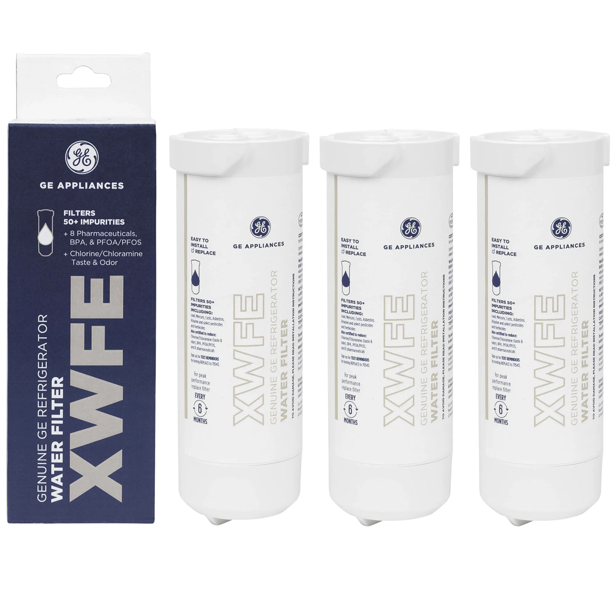 GE XWFE refrigerator water filter - White
