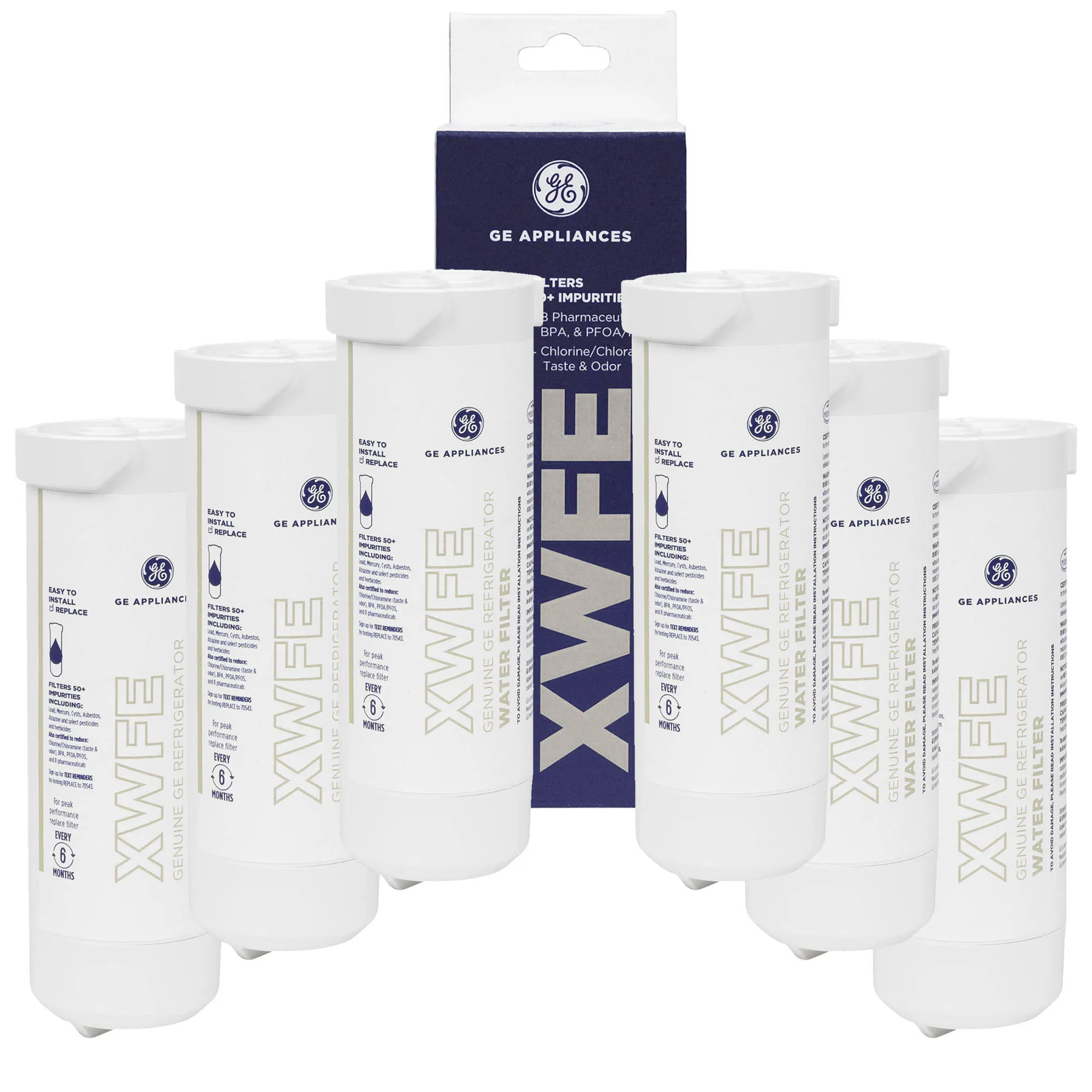 GE XWFE refrigerator water filter - White