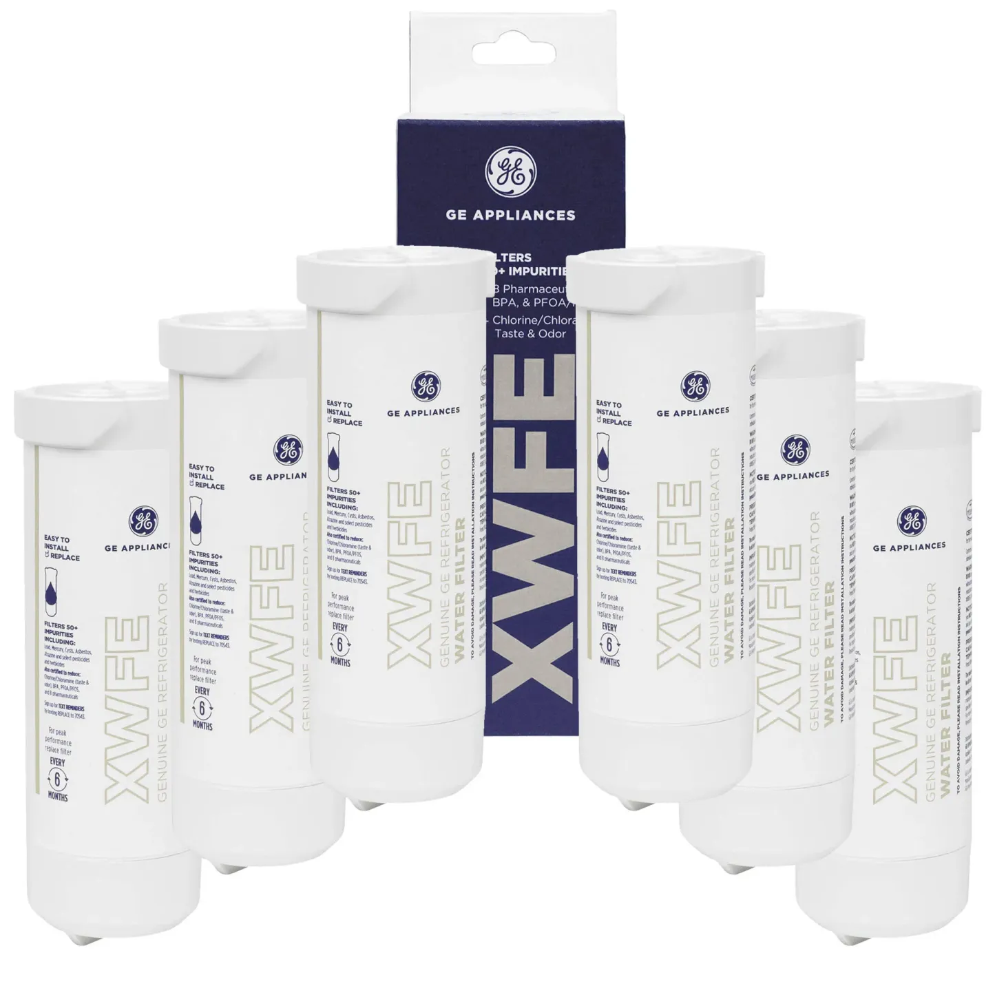 GE XWFE refrigerator water filter - White