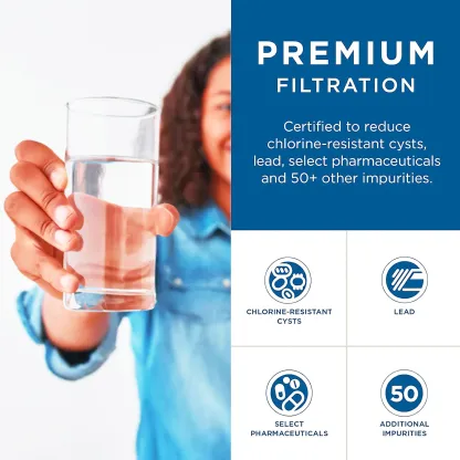 GE XWFE refrigerator water filter - White