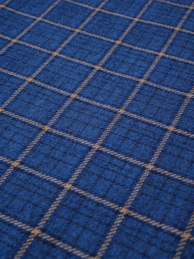 Classy Retro Plaid Lapel Wool Coat-elviree