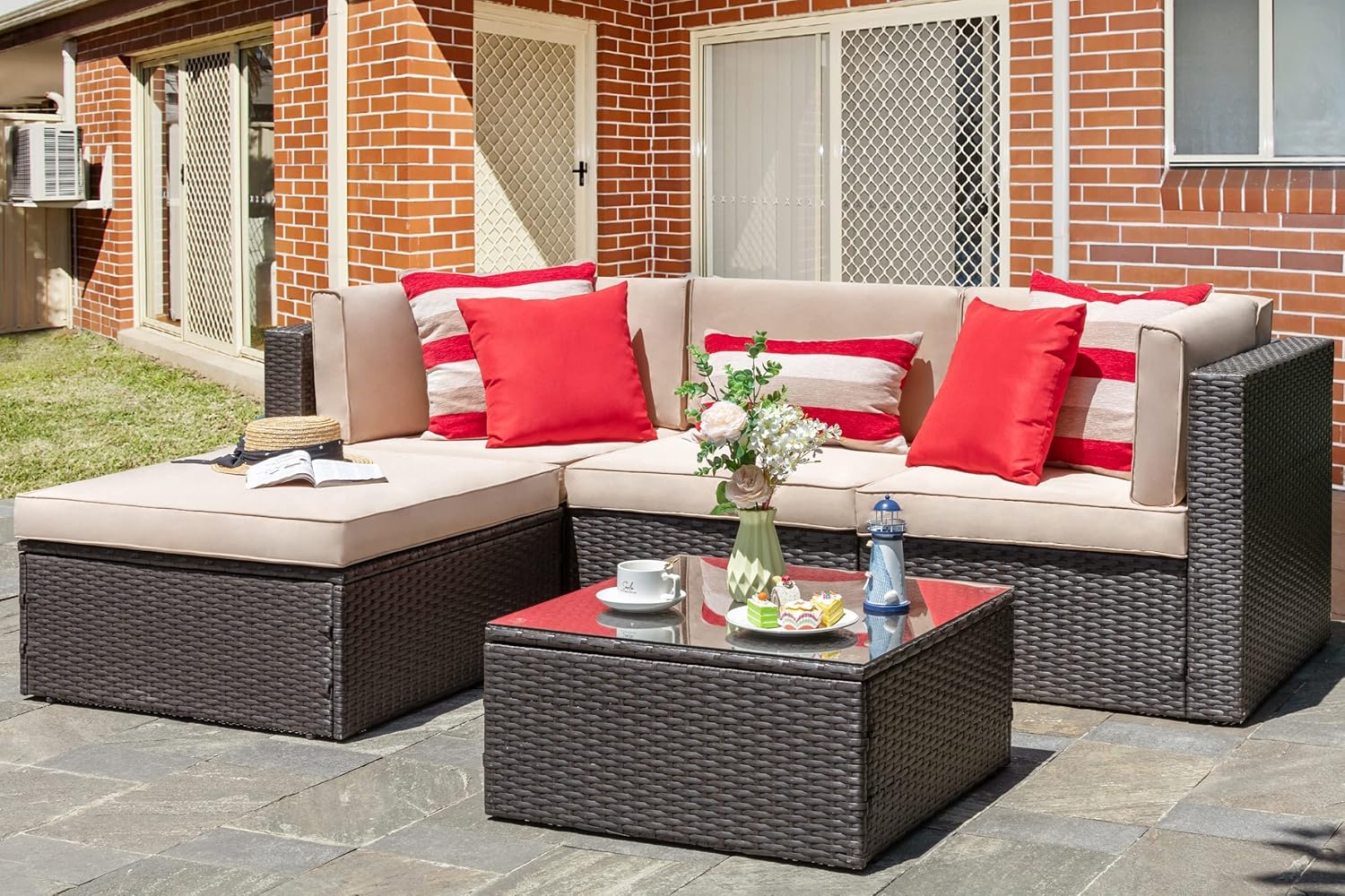 5 Piece Patio Furniture Sets