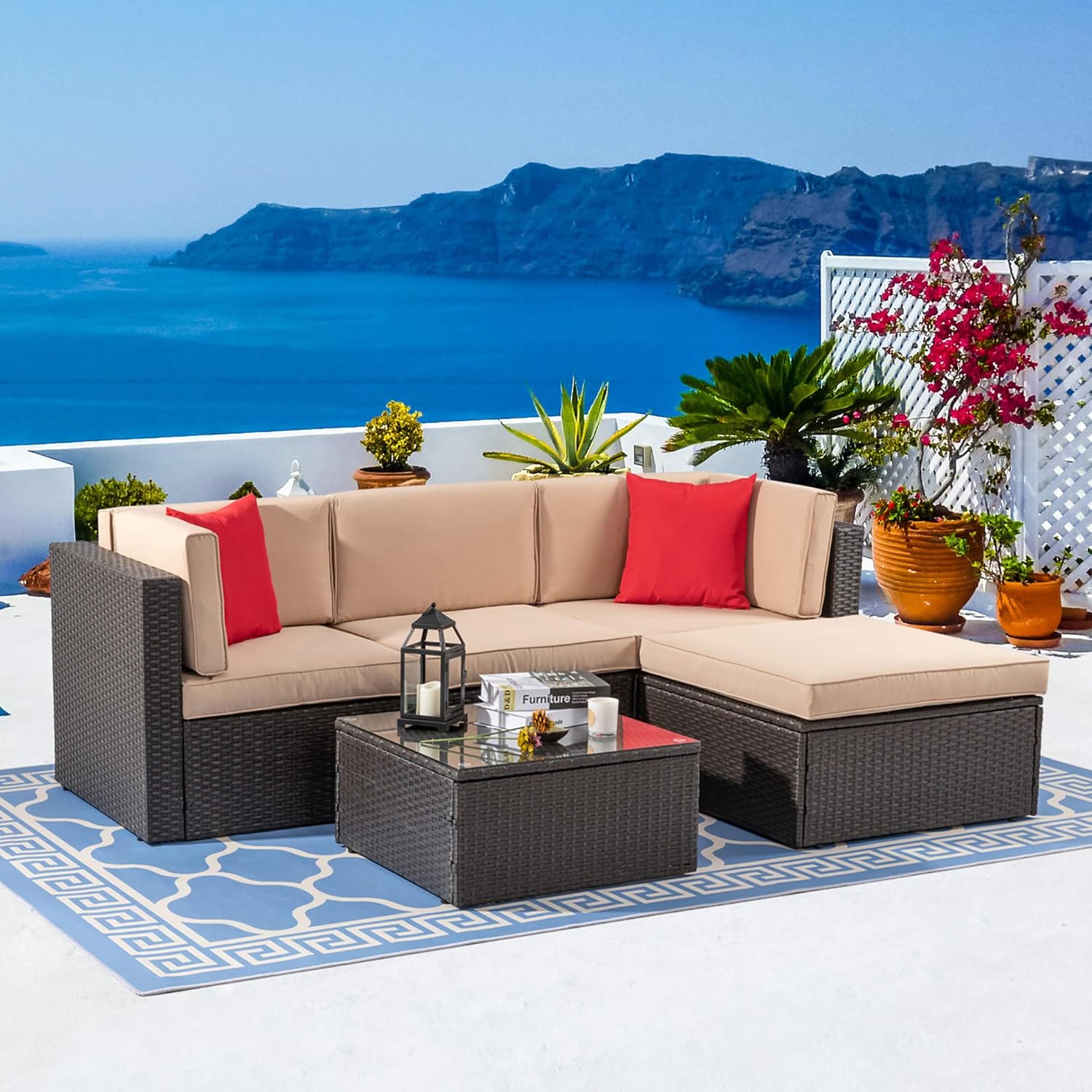 5 Piece Patio Furniture Sets
