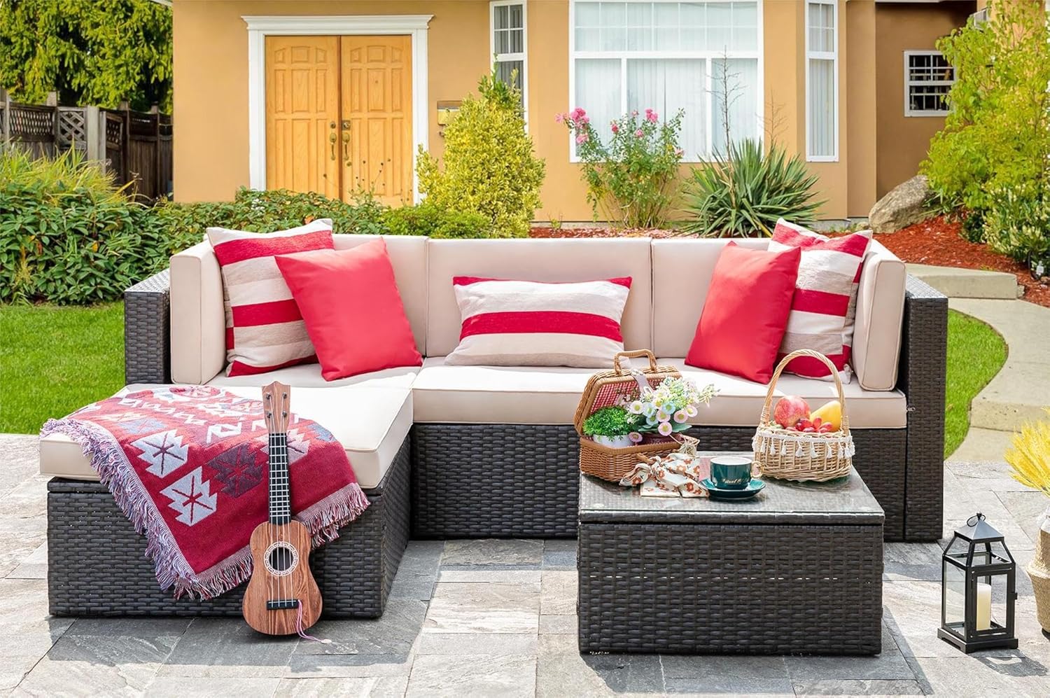 5 Piece Patio Furniture Sets