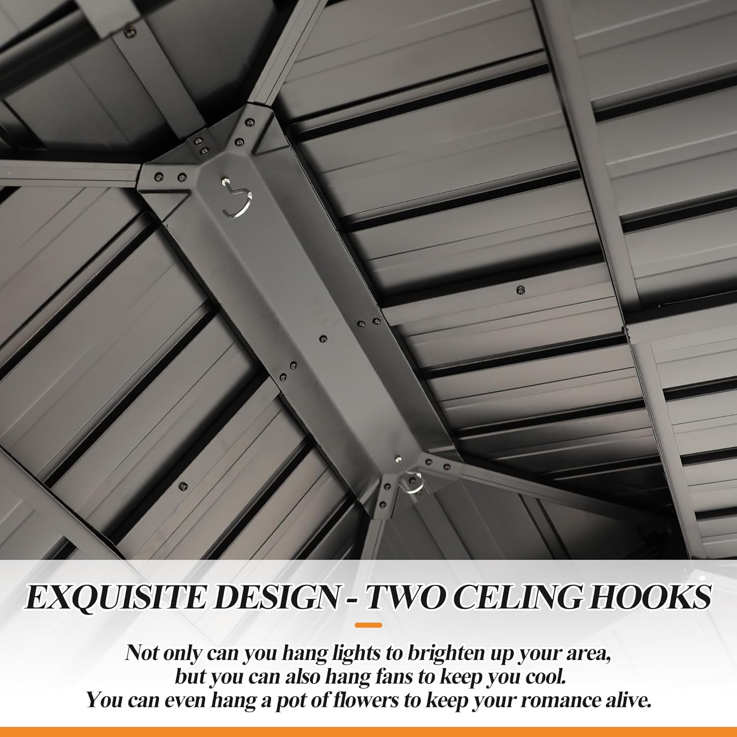 11’x13’ Outdoor Wooden Gazebo