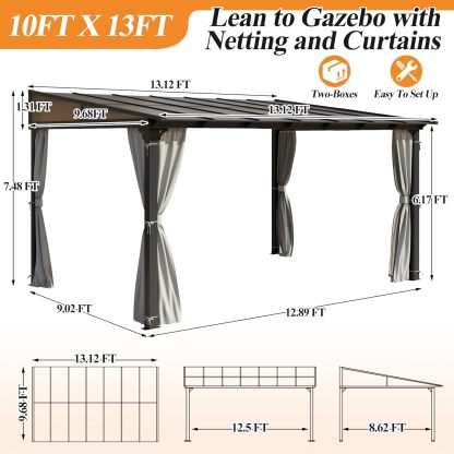 10’ x 13’ Gazebo for Patio 
