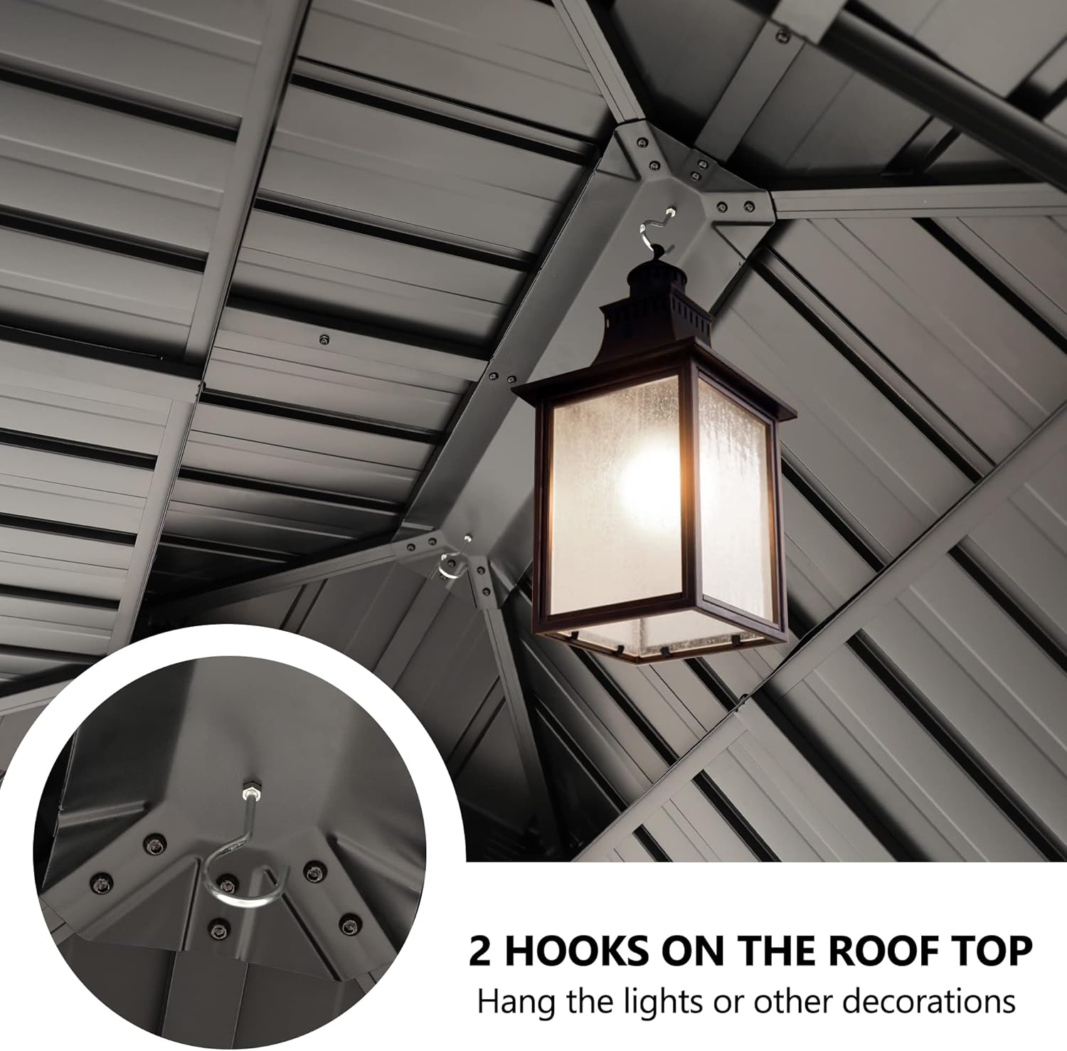 10' x 12' Outdoor Wood Gazebo 