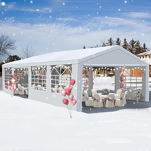 20' x 30' Canopy Party Tent & Carport 