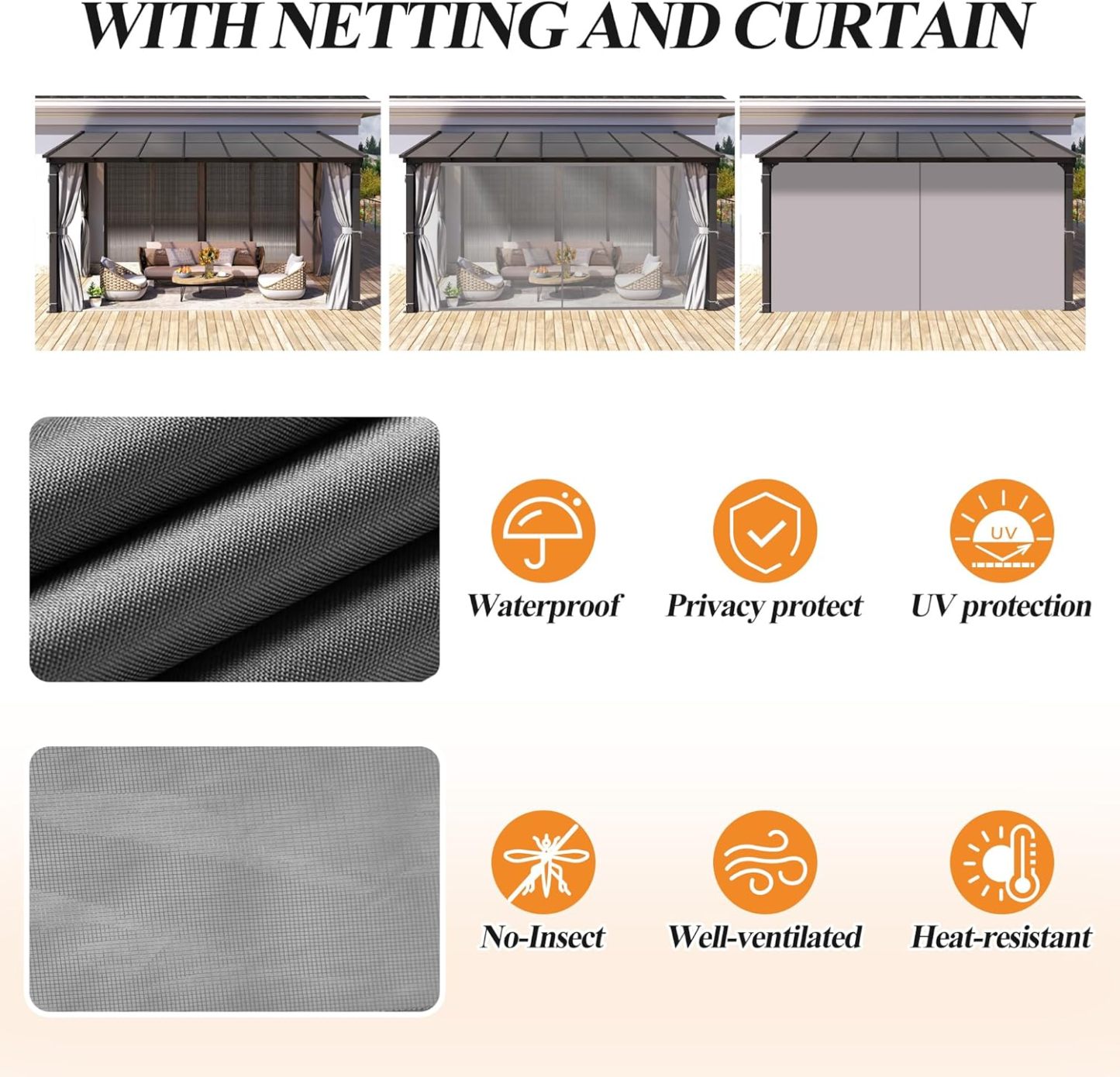 10’ x 13’ Gazebo for Patio 