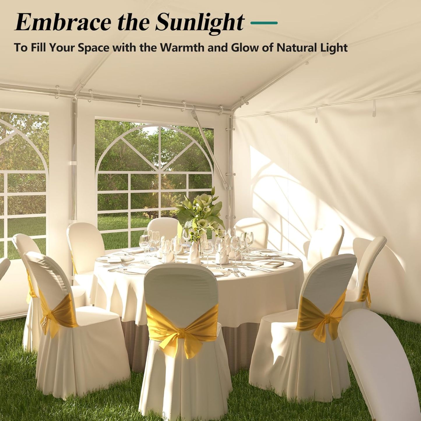  20' x 40' Canopy Party Tent & Carport 