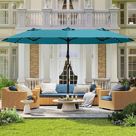 13ft Large Rectangle Patio Umbrella