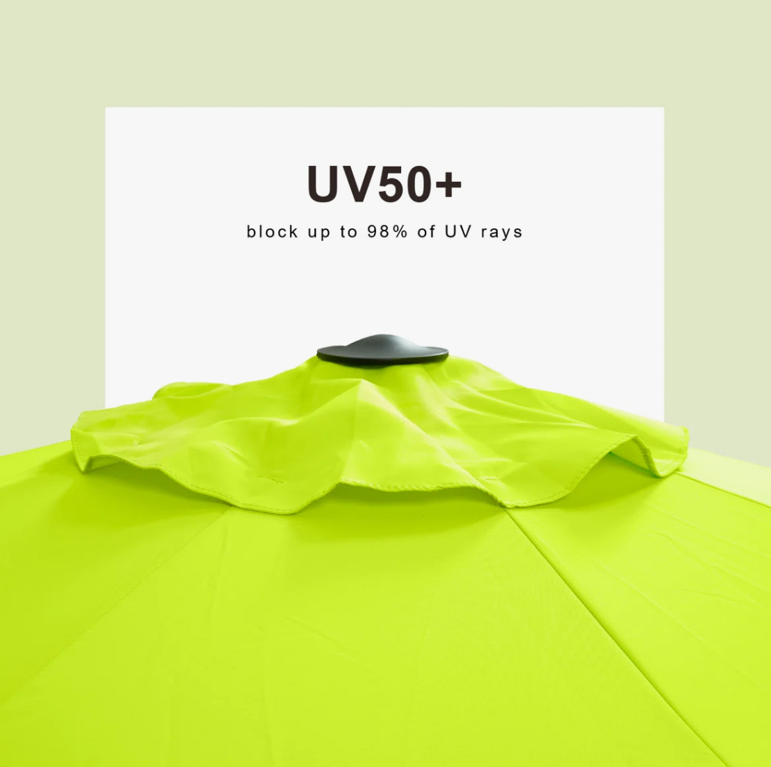 9 Ft Outdoor Umbrella with Base Included