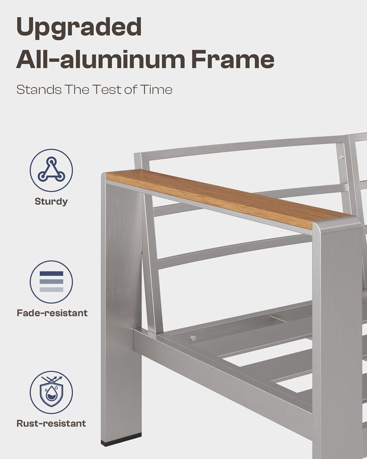 All-Weather Outdoor Patio Sofa