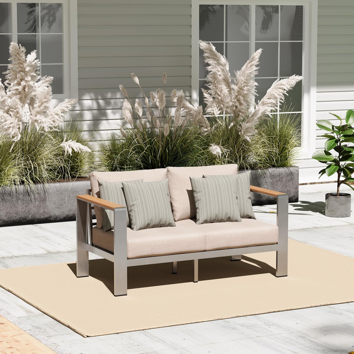 All-Weather Outdoor Patio Sofa