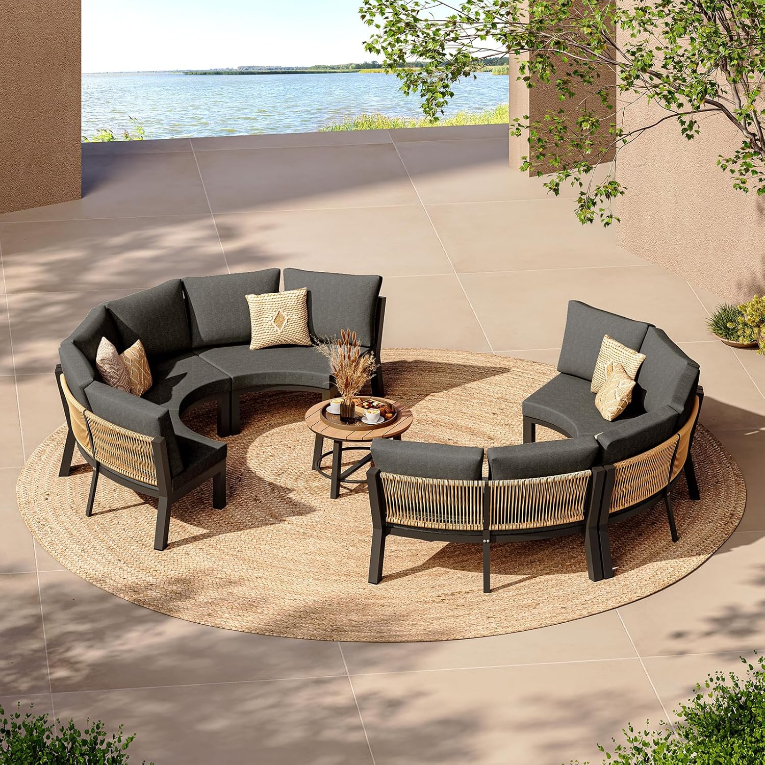 Outdoor Aluminum Patio Furniture Set