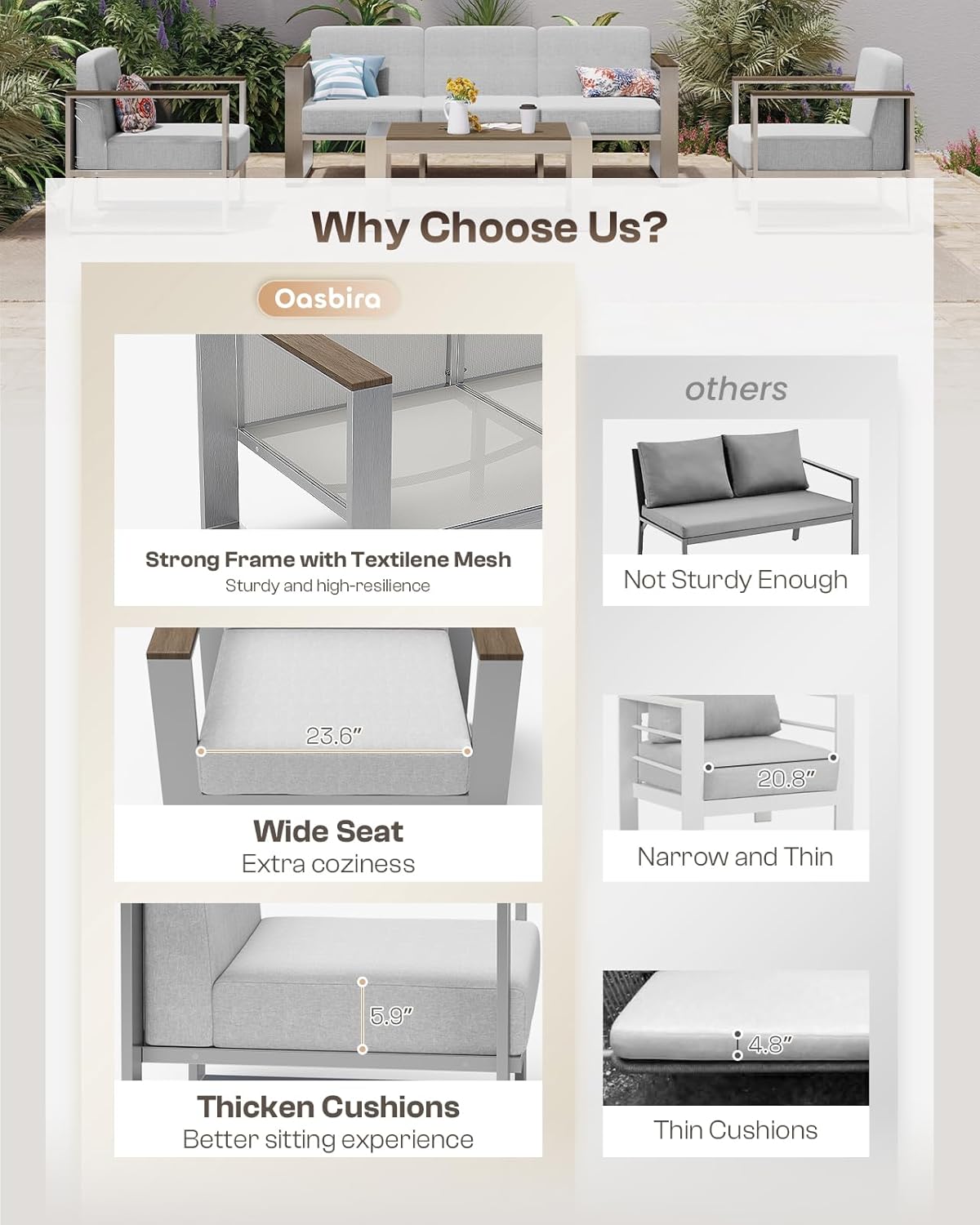 Aluminum Outdoor Patio Furniture