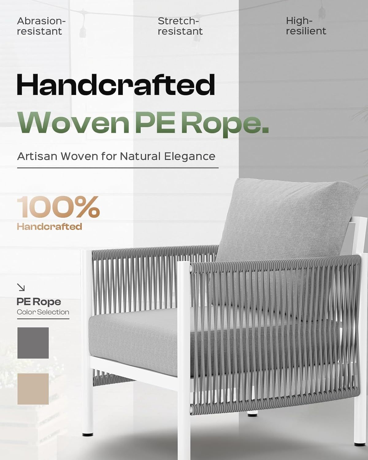 Aluminum Outdoor Sofa Armchair