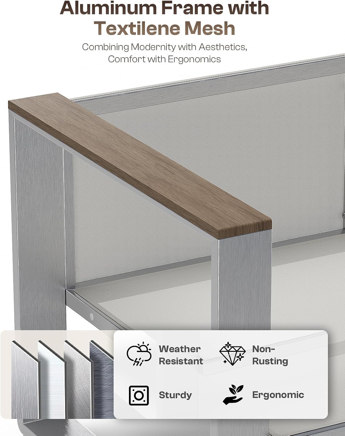 Aluminum Outdoor Patio Furniture