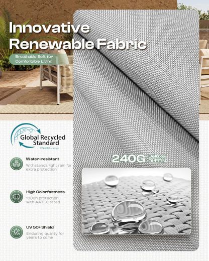 Aluminum Outdoor Sofa Armchair