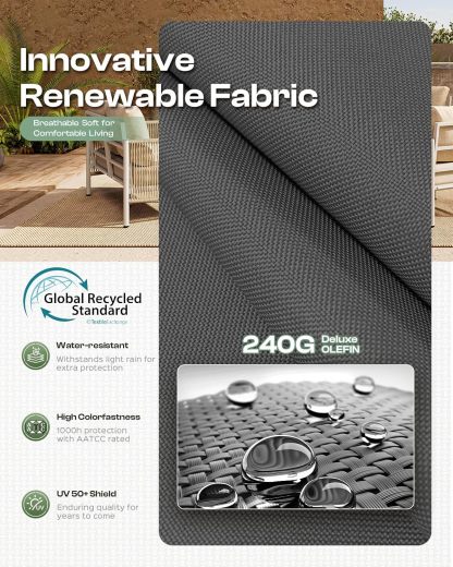 Aluminum Outdoor Patio Furniture Set 