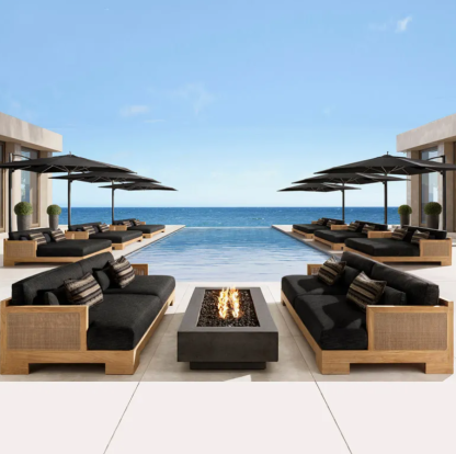 6 Pcs Solid Teak Wood Furniture Set