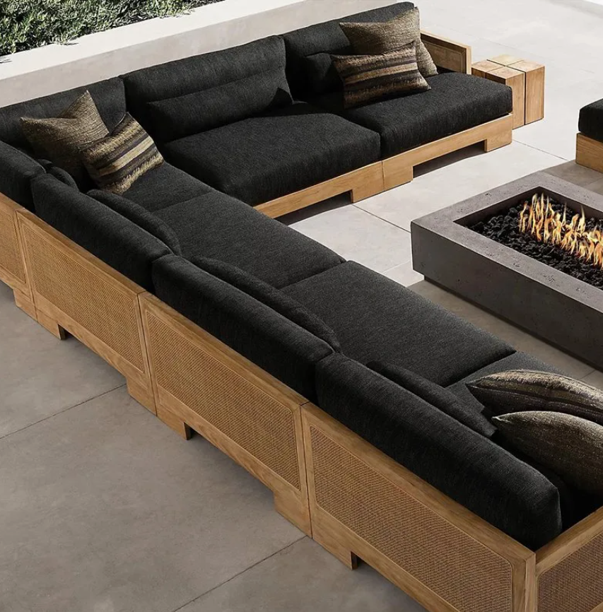 6 Pcs Solid Teak Wood Furniture Set