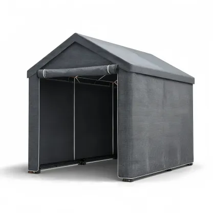 Outdoor-Zelt Wasserdicht Dunkelgrau 200x150x180 cm - Robuste Konstruktion