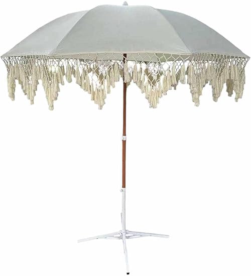 MIAMI Umbrella Premium Macrame for Deck