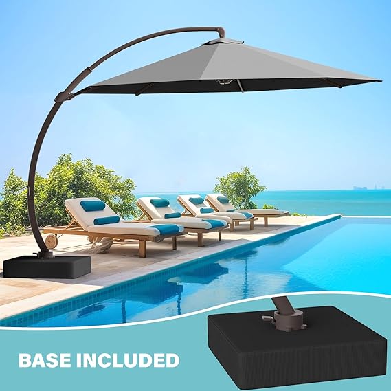 11FT Cantilever Patio Umbrella Gary