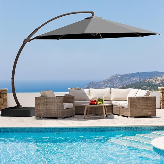 11FT Cantilever Patio Umbrella Gary