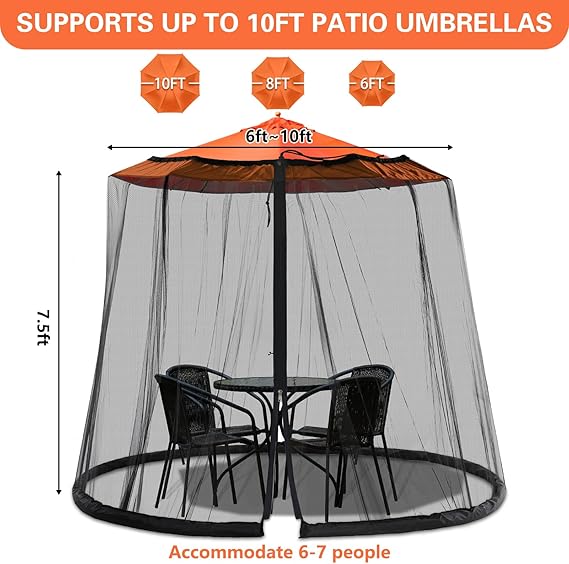 Patio Mosquito Netting