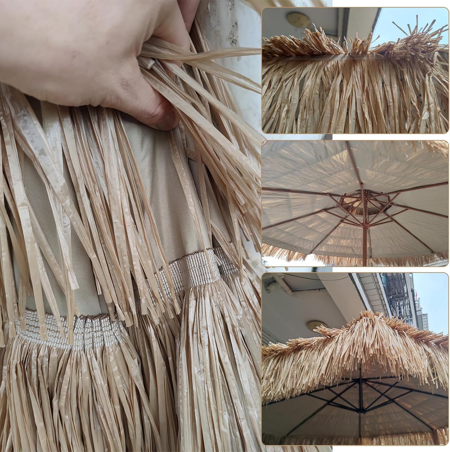 10ft Patio Umbrella Replacement Canopy