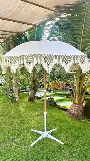 MIAMI Umbrella Premium Macrame for Deck